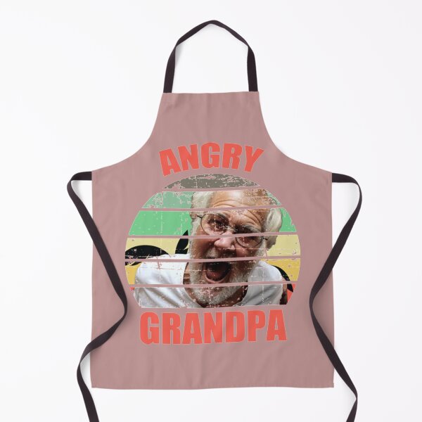 Aperçu de l'œuvre Angry Grandpa Angry Grandpa, Retro Design  créée et vendue par AnshuChadan.