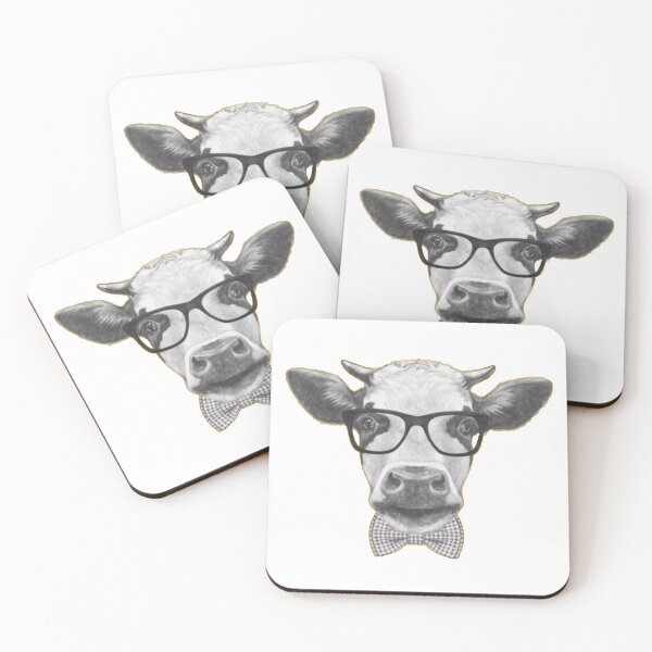 Item preview, Paint watercolor cow head funny Short  designed and sold by PURPLESHORT.