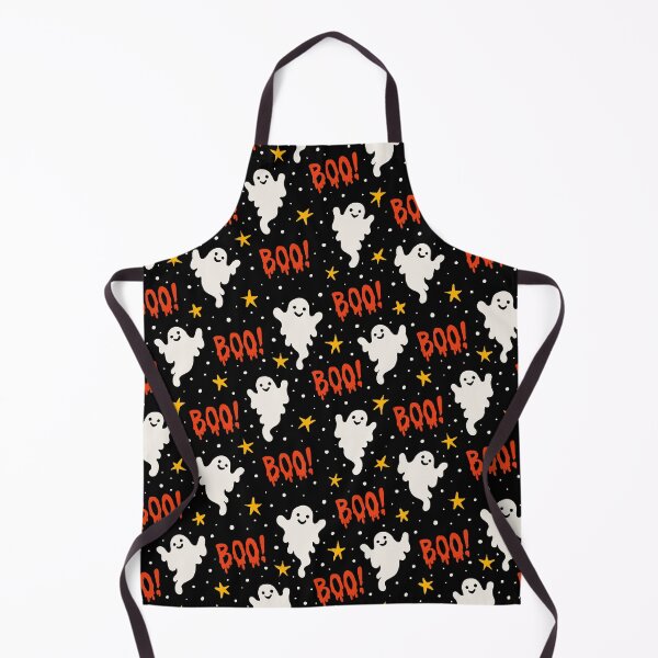 Item preview,  Boo! Halloween Ghosts on Black designed and sold by Paisley Yazel.