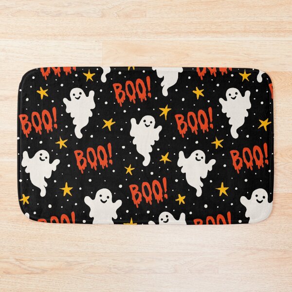Item preview,  Boo! Halloween Ghosts on Black designed and sold by Paisley Yazel.