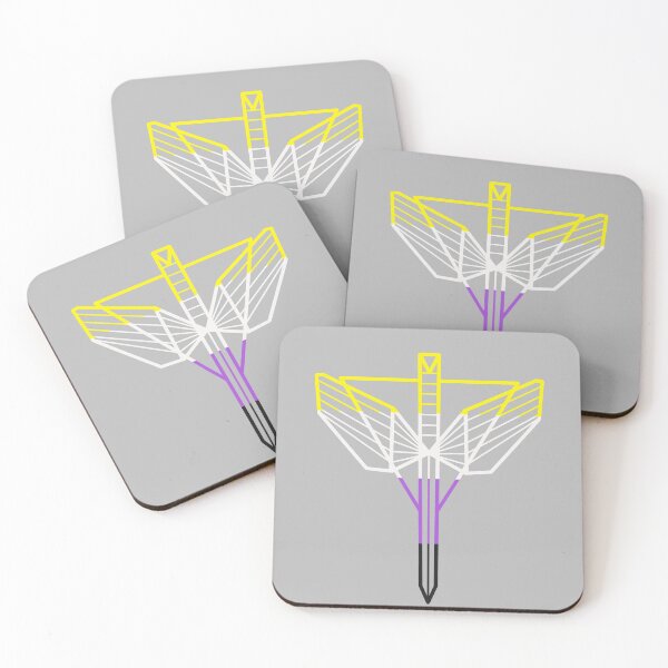Item preview, The angel’s shield - non-binary designed and sold by geekartistry.