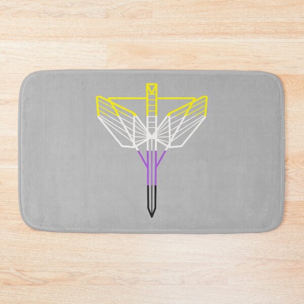 Item preview, The angel’s shield - non-binary designed and sold by geekartistry.