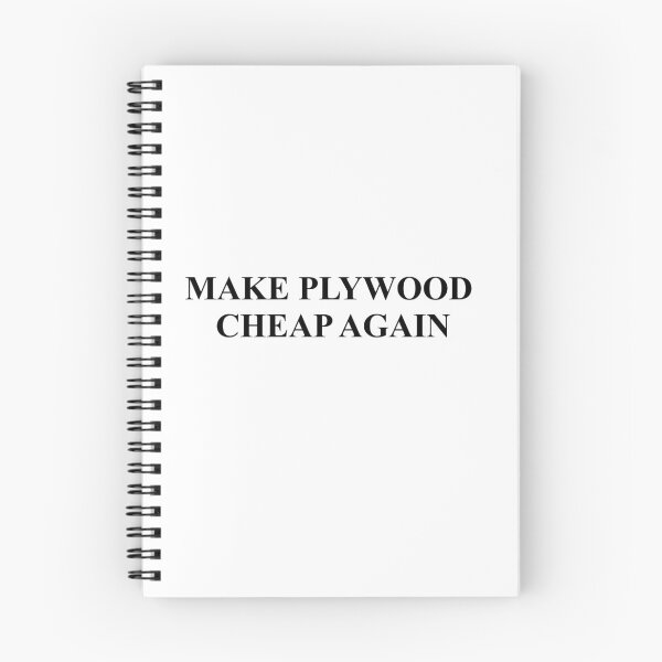 Item preview, MAKE PLYWOOD CHEAP AGAIN  designed and sold by MensCorner.