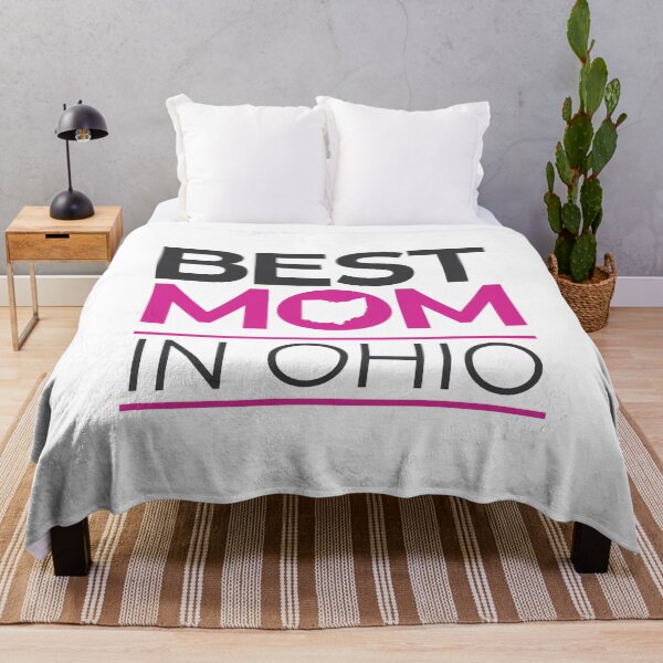 Item preview, Best Mom In Ohio (pink/gray) designed and sold by OddPop.