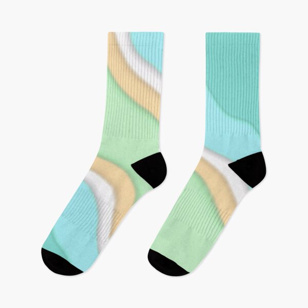 Item preview, Pastel color level abstract in kiwi color  designed and sold by Min-tatin.