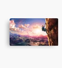 The Legend of Zelda: Breath of the Wild Link Canvas Print