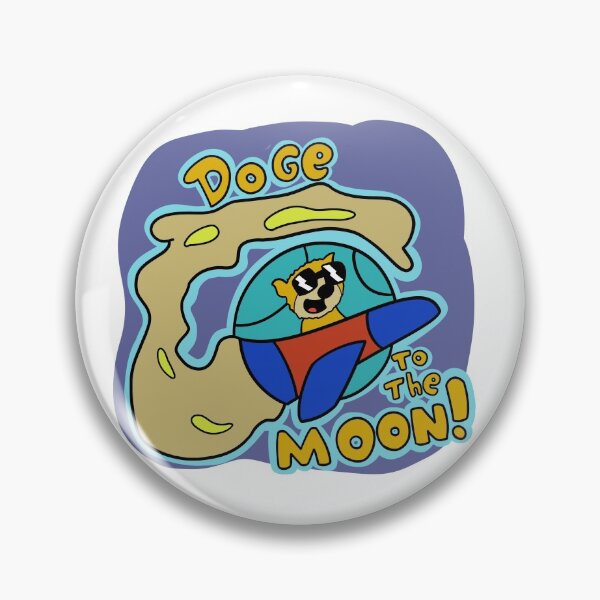 Item preview, Dogecoin to the moon!!! designed and sold by TheArtOfTomas.