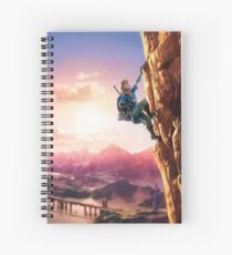 The Legend of Zelda: Breath of the Wild Link Spiral Notebook