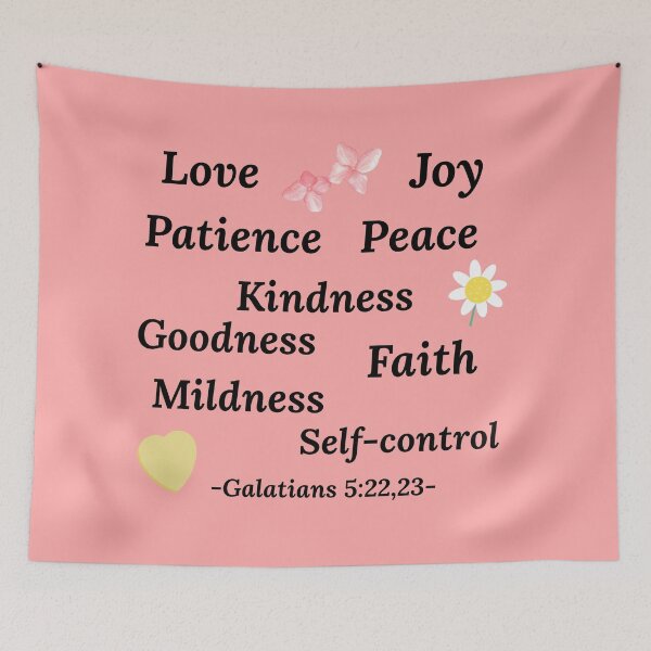 Item preview, Inspirational words in Galatians 5:22,23 designed and sold by Bossmommy84.
