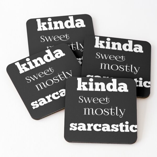 Item preview, Kinda Sweet mostly sarcastic  designed and sold by NGstil.