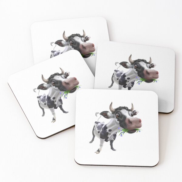 Item preview,  Paint watercolor cow head funny Short  designed and sold by PURPLESHORT.