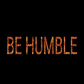 Artwork thumbnail, Be humble by Zachlogic