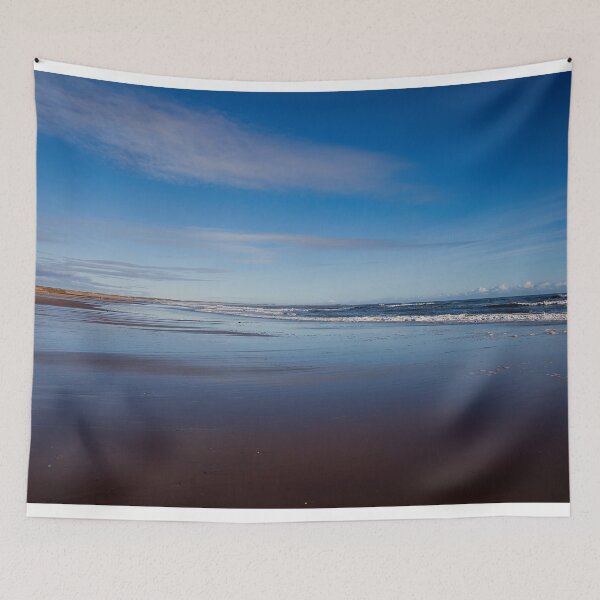 Item preview, Winter Blue on Druridge Bay designed and sold by Violaman.