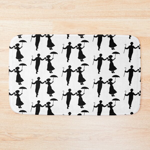 Item preview, Mary Poppins and Bert Dancing Silhouette (Jolly Holiday) designed and sold by JordynHawthorne.