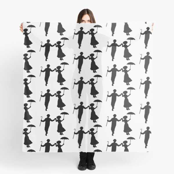 Item preview, Mary Poppins and Bert Dancing Silhouette (Jolly Holiday) designed and sold by JordynHawthorne.
