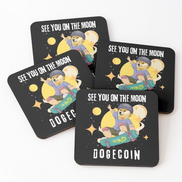 Item preview, See You On The Moon Dogecoin designed and sold by ReichBourne.