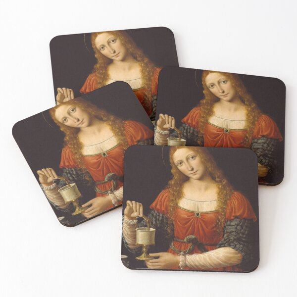 Item preview, Portrait of Mary Magdalene with the Holy Grail - Andrea Solario designed and sold by Vintage Designs +.