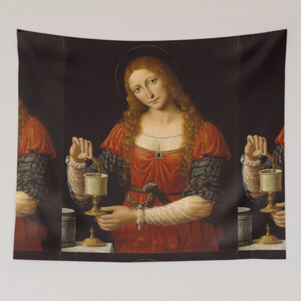 Item preview, Portrait of Mary Magdalene with the Holy Grail - Andrea Solario designed and sold by Vintage Designs +.