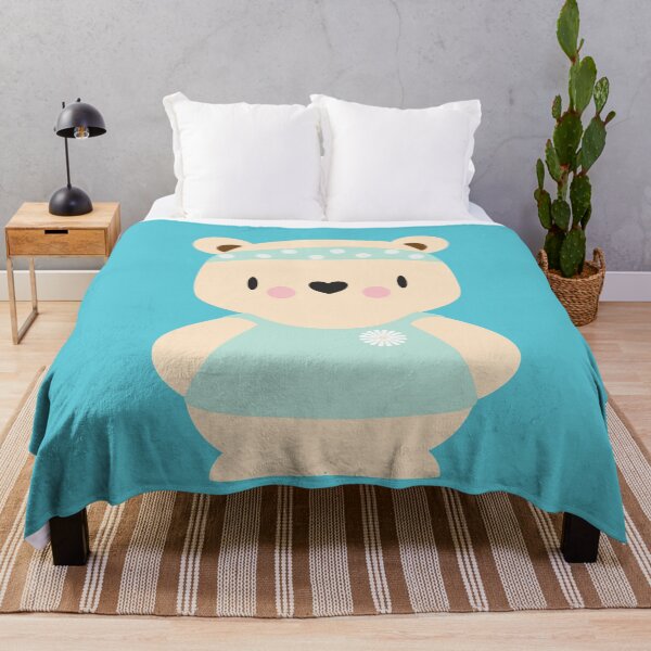 Item preview, Daisy the Bear Cub - Sky Blue designed and sold by sw-b.