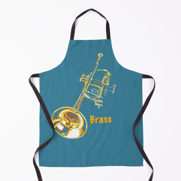 Item preview, Trumpet Brass instrument - Blue Note Art Design designed and sold by Marleen Paddy Visser.