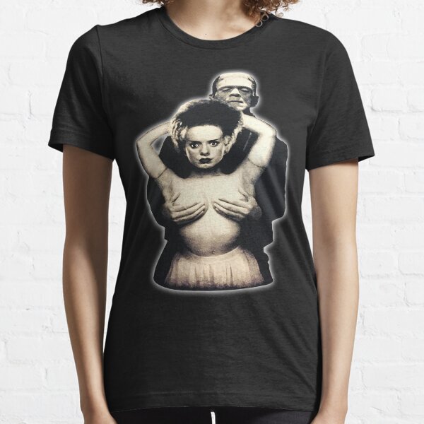 frankenstein and bride of frankenstein Classic Horoor Essential T-Shirt