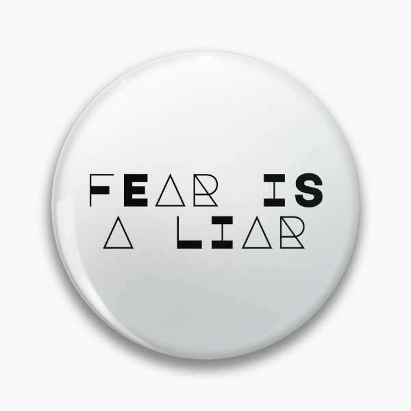 Item preview, Fear is a Liar designed and sold by RealSimple.