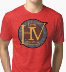 Camiseta de tejido mixto Logotipo de Magnus Chase