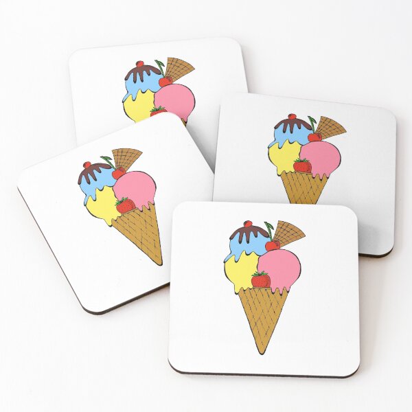 Item preview, Discreet Pansexual Pride Pastel Ice Cream Cone designed and sold by meicha.