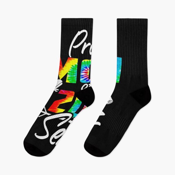 Item preview, Orgullosa mamá de una clase de 2021 Senior Graduate 21 Tie Dye designed and sold by mylahKristian.