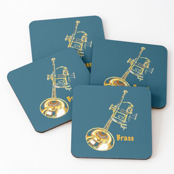 Item preview, Trumpet Brass instrument - Blue Note Art Design designed and sold by Marleen Paddy Visser.
