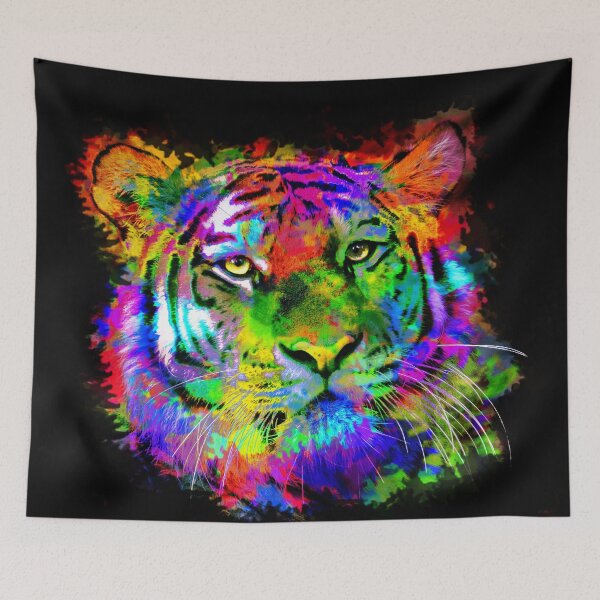 Item preview, The Colourful Tiger designed and sold by cmphotographs.