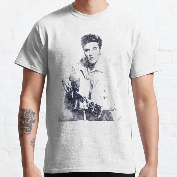 Elvis presley portrait 01 Classic T-Shirt