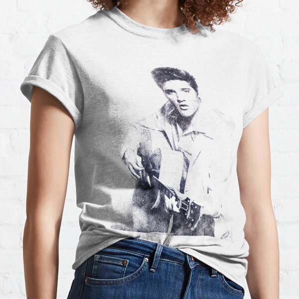 Elvis presley portrait 01 Classic T-Shirt
