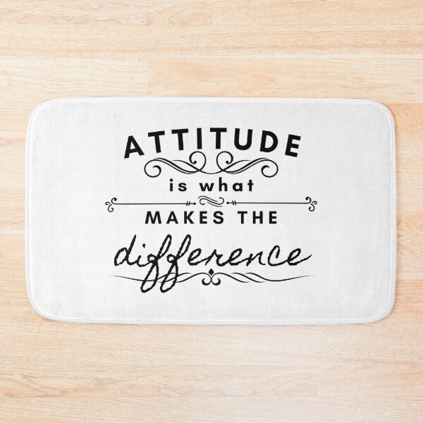 Item preview, Attitude Is What Makes The Difference designed and sold by BeBetterDaily.