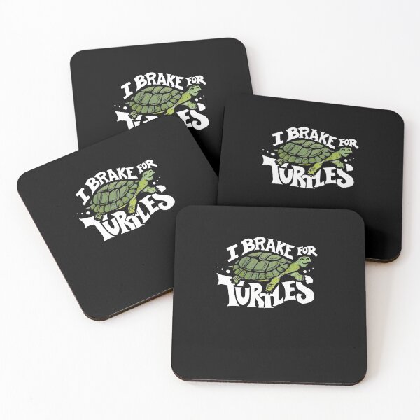 Item preview, I brake for Turtles designed and sold by FrictionMaxxing.