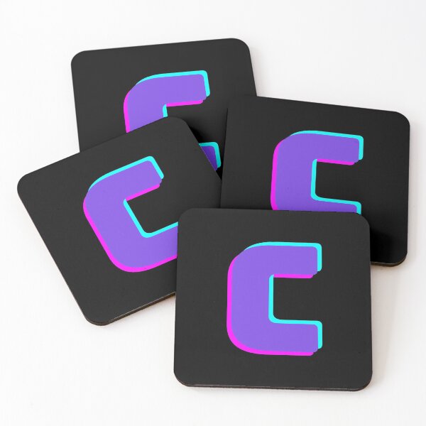 Item preview, alphabet C, Purple C, three-dimensional effect C designed and sold by November17th.