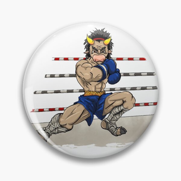 Item preview, Muay Thai fighter designed and sold by CowPalaceStudio.