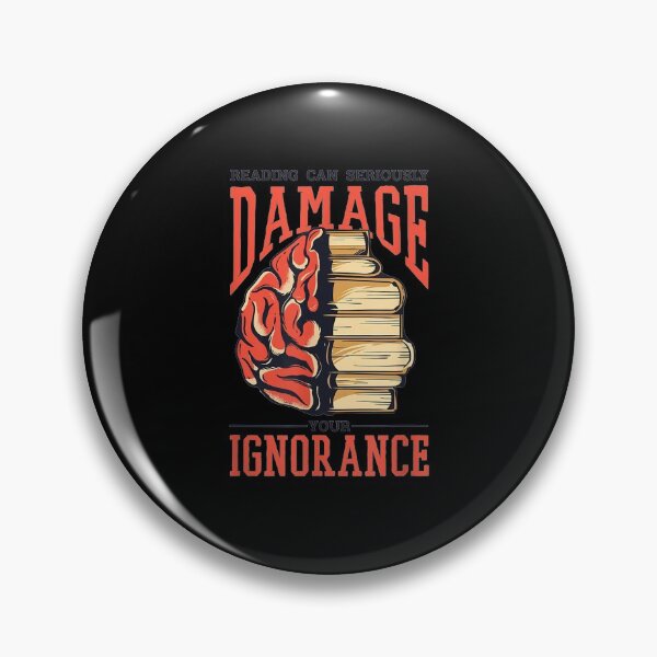 Item preview, Reading Can Seriously Damage Your Ignorance  designed and sold by mylahKristian.