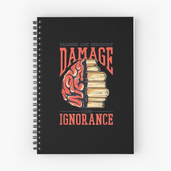Item preview, Reading Can Seriously Damage Your Ignorance  designed and sold by mylahKristian.