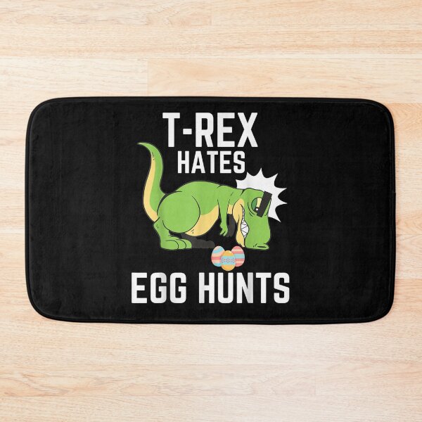 Item preview, Easter Day T Rex Hates Egg Hunts Easter Dinosaur Funny Boys  designed and sold by mylahKristian.