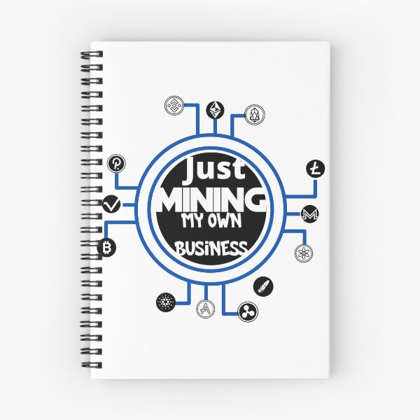 Item preview, Just mining my own business blue designed and sold by Cheerocki.