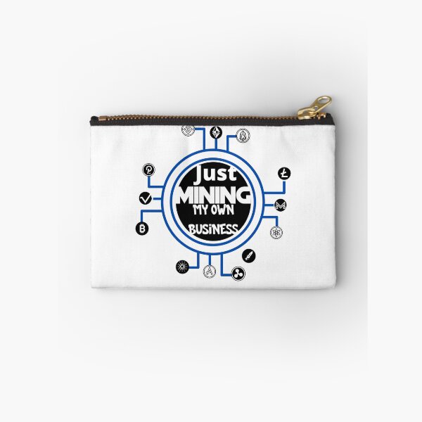 Item preview, Just mining my own business blue designed and sold by Cheerocki.