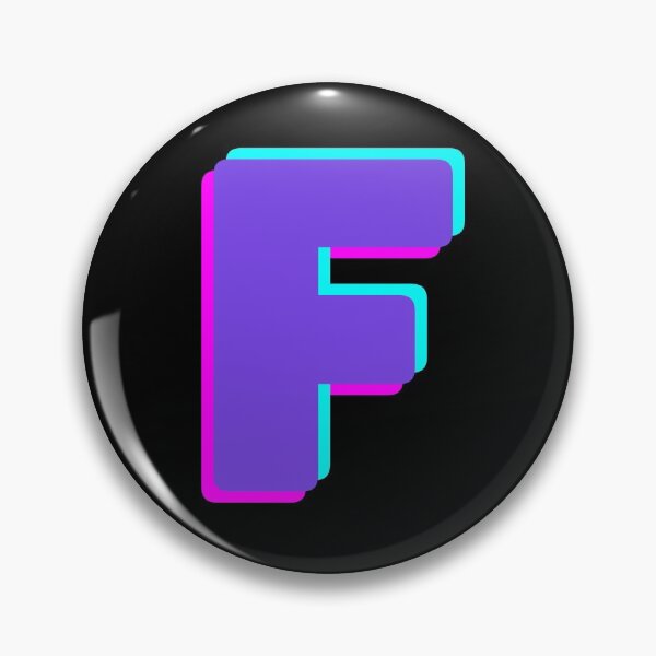 Item preview, alphabet F, Purple F, three-dimensional effect F designed and sold by November17th.
