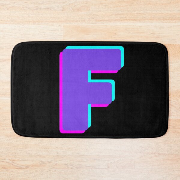 Item preview, alphabet F, Purple F, three-dimensional effect F designed and sold by November17th.
