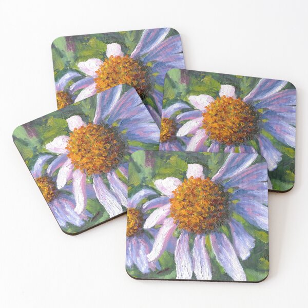 Item preview, Wild Aster Flower | Spring Star | Oil Painting designed and sold by Andrew Gaia.