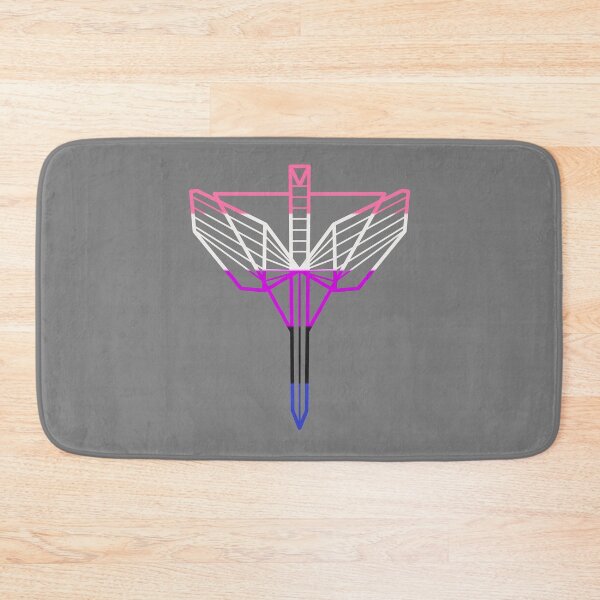 Item preview, The angel’s shield - genderfluid designed and sold by geekartistry.