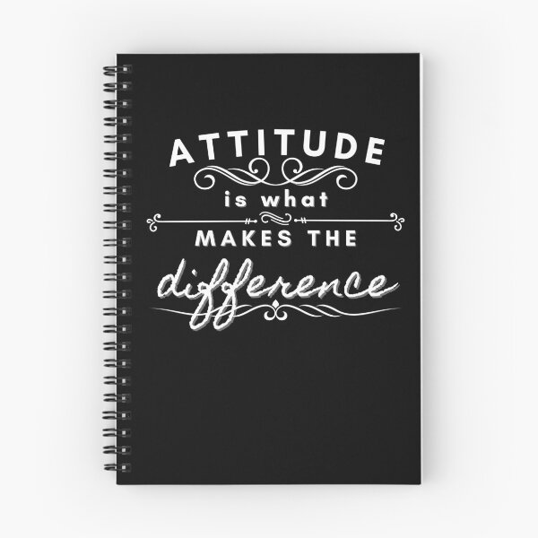 Item preview, Attitude Is What Makes The Difference designed and sold by BeBetterDaily.