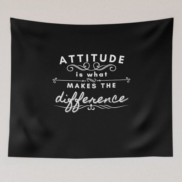 Item preview, Attitude Is What Makes The Difference designed and sold by BeBetterDaily.