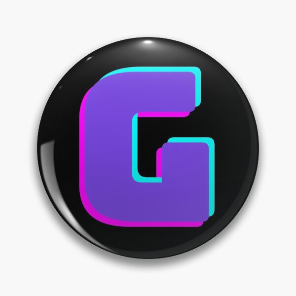 Item preview, alphabet G, Purple G, three-dimensional effect G designed and sold by November17th.