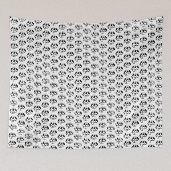 Item preview, Explore more hand drawn  with mountains trees sun inspirational Design designed and sold by Red-ElYoubi.